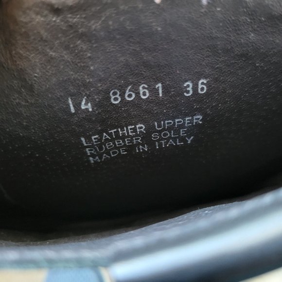 🇮🇹 Riding Boots Leather - Size US 6 EU 36 - Made In Italy - Black - Stylish - Picture 5 of 15